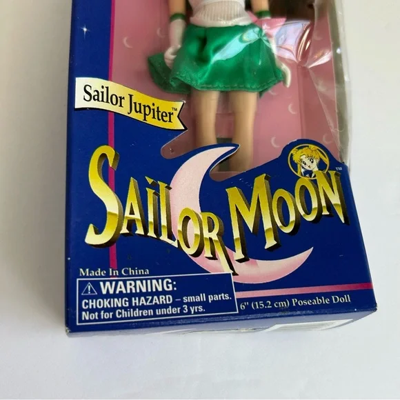 🆕 1995 Sailor Moon Jupiter 6” Adventure Doll